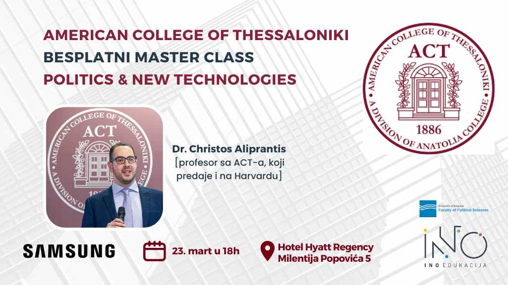 ACT MASTER CLASS: Politics and New Technologies