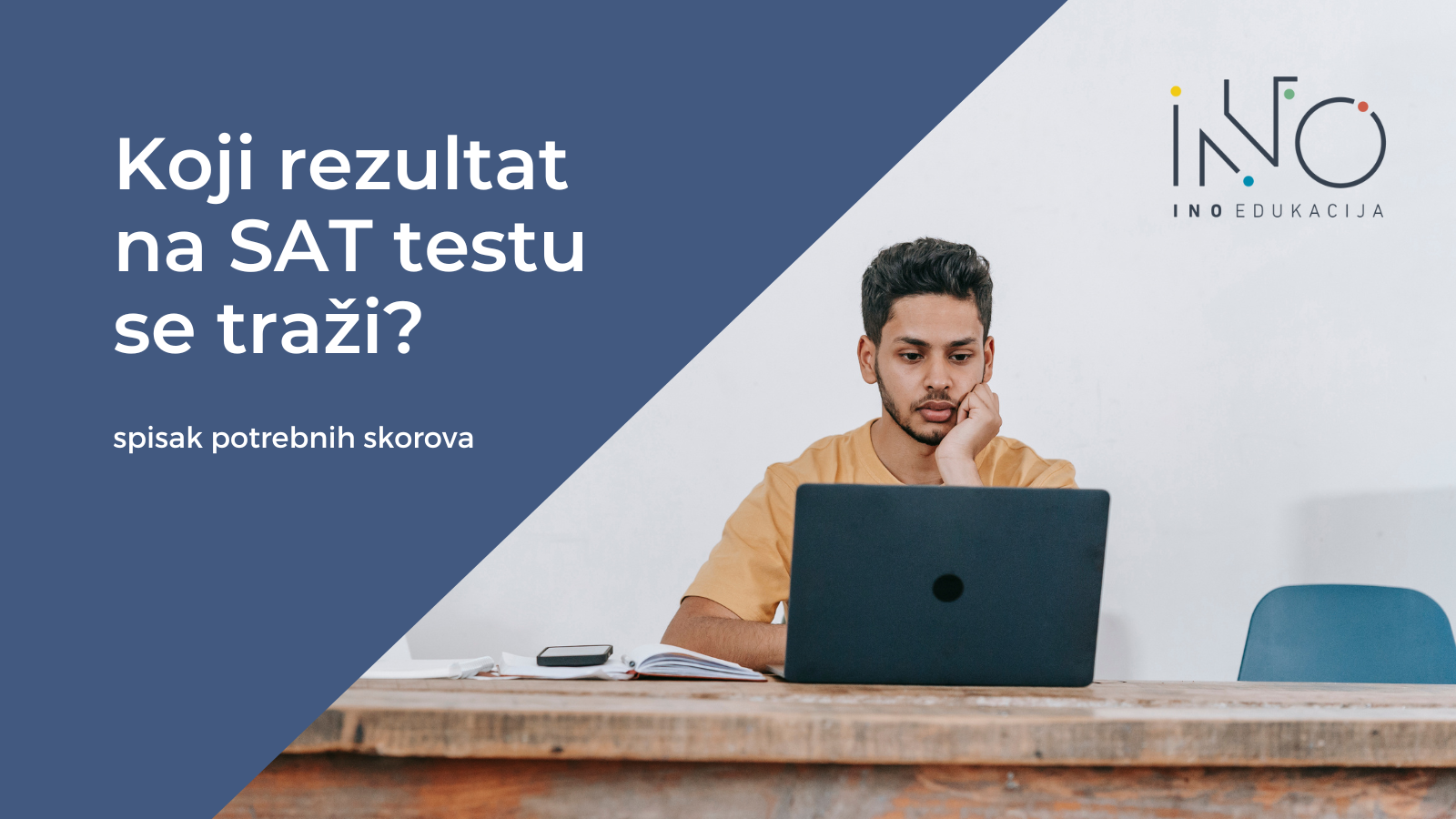 Koji rezultat na SAT testu se traži?