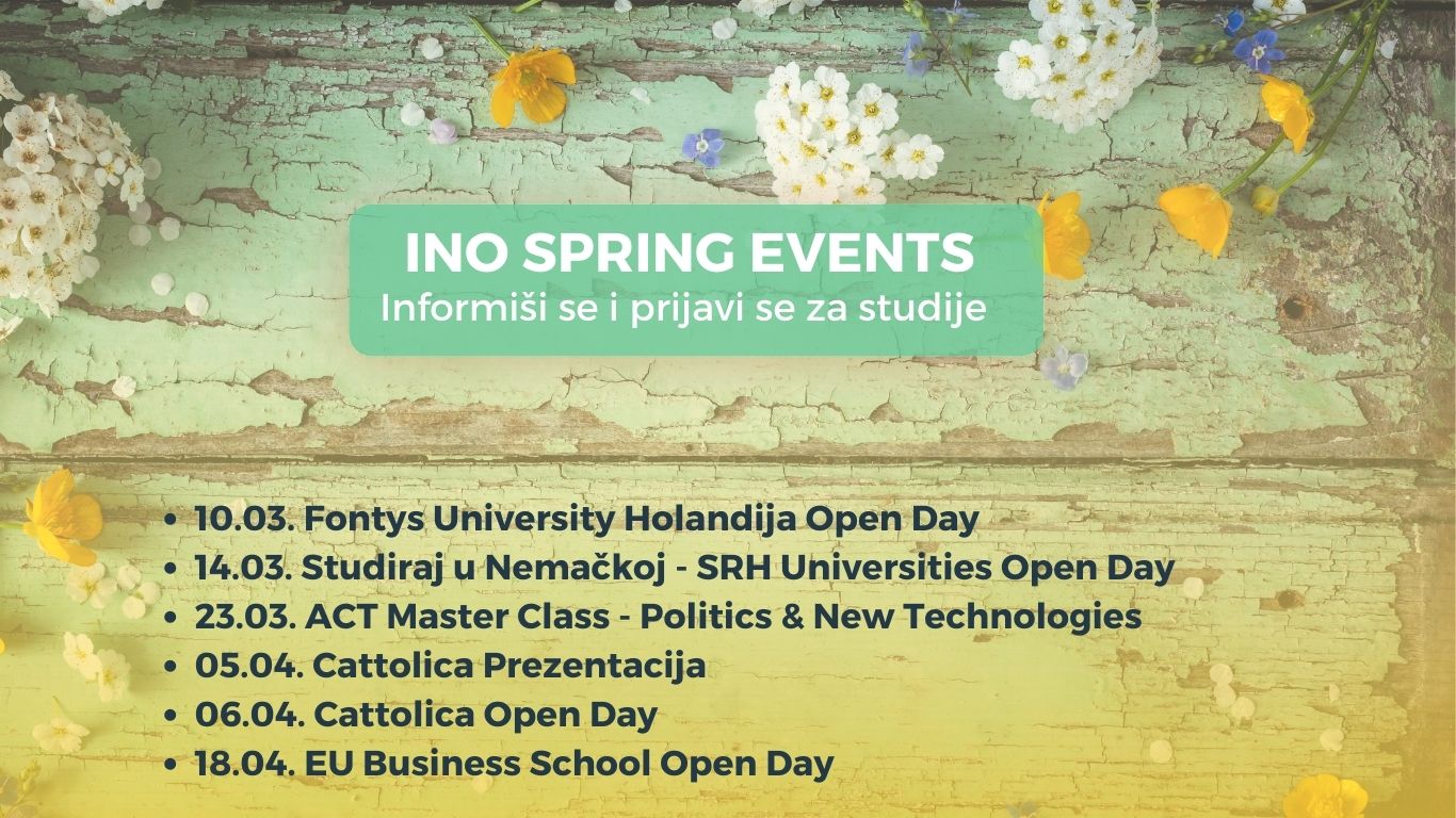 Događaji za studente u februaru