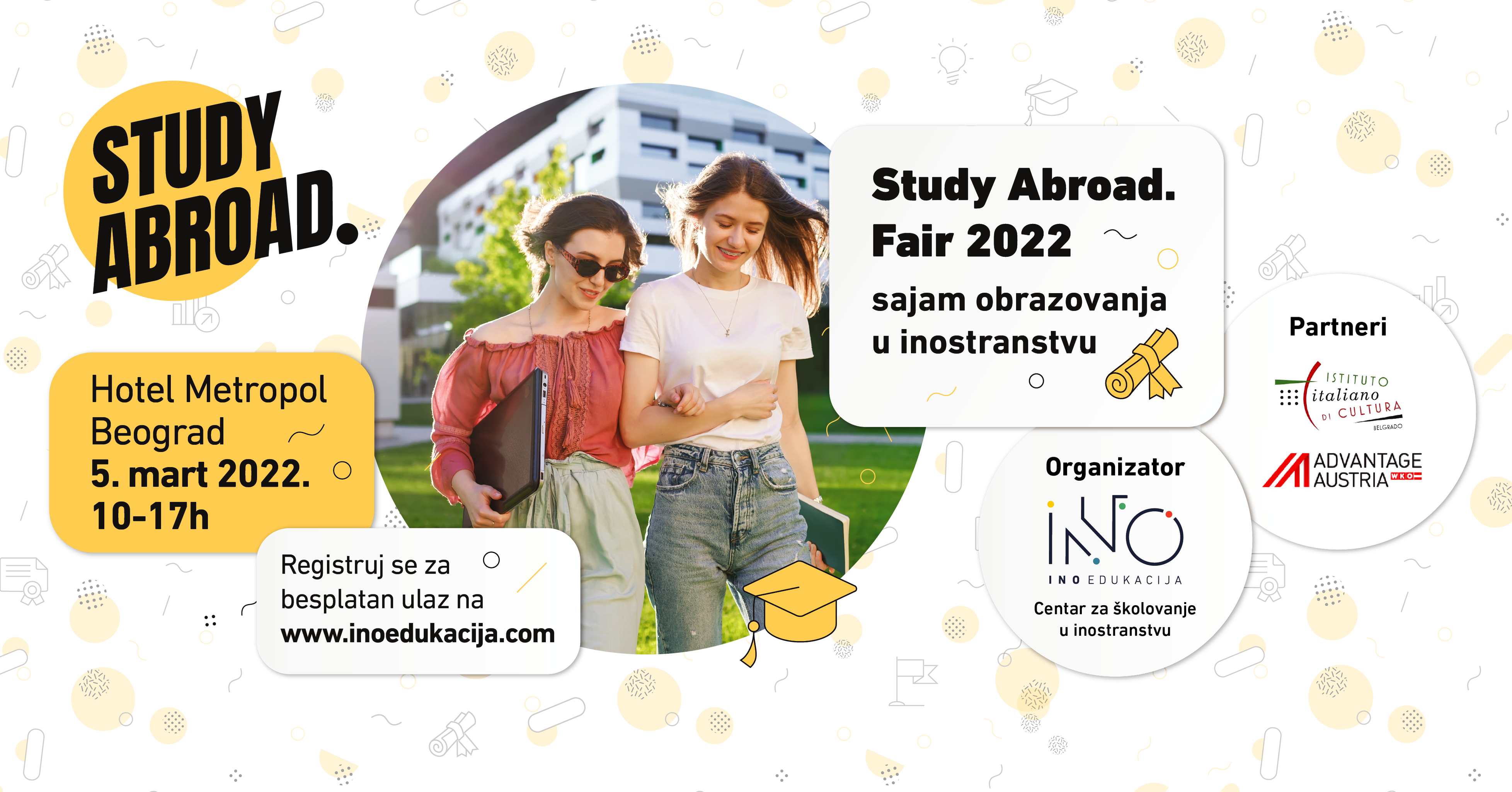Study Abroad. Fair - prolećni Sajam obrazovanja u inostranstvu